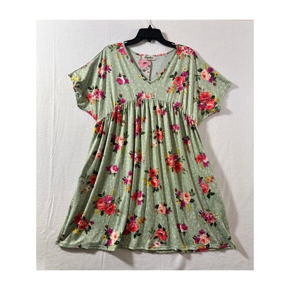 Haptics Dresses & Skirts - Haptics Floral Green Dress